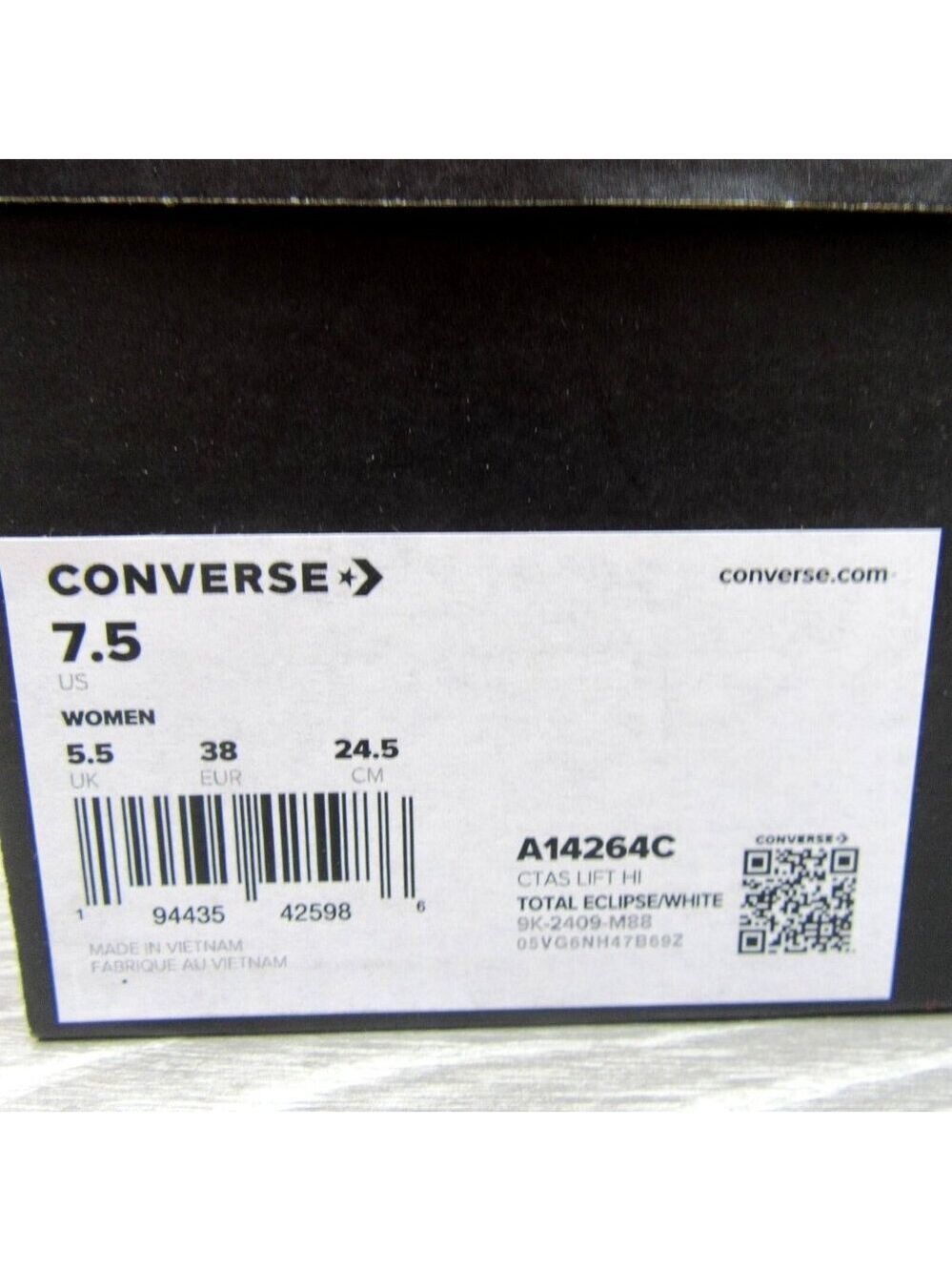 Converse CTAS Lift Platform Petite Floral Petals Womens Size 7.5 NEW - Picture 14 of 15